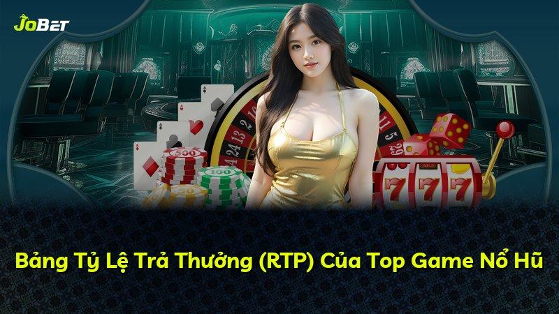 Bảng Tỷ Lệ Trả Thưởng (RTP) Của Top Game Nổ Hũ